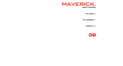 Desktop Screenshot of mavericksearchconsulting.com